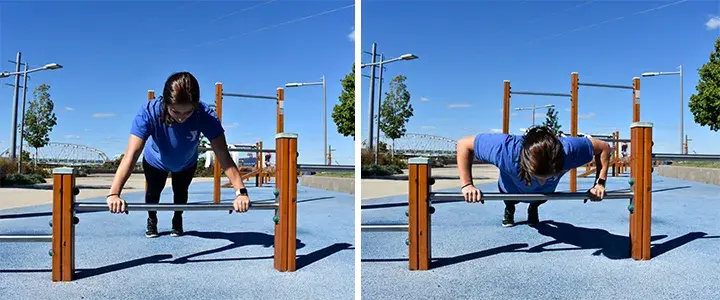 Low bar online calisthenics